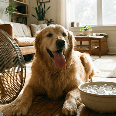 KÖPEKLERDE SICAK ÇARPMASI: BELİRTİLERİ, İLK MÜDAHALE VE KORUNMA YÖNTEMLERİ